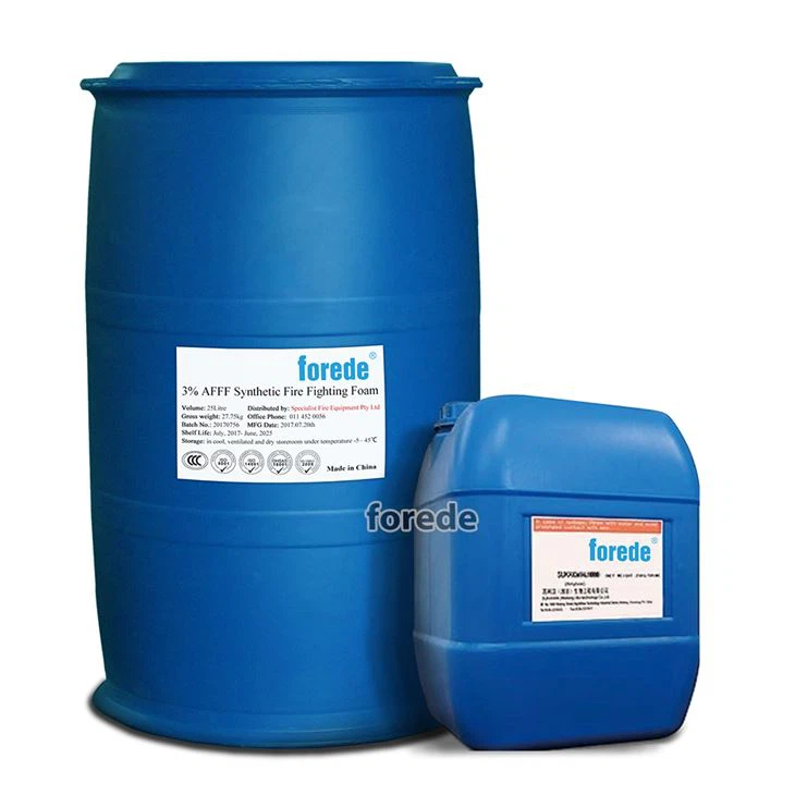 AFFF 3% （-1 ° C） Concentré de mousse