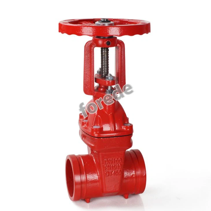 Rising Stem Grooved Gate Valve