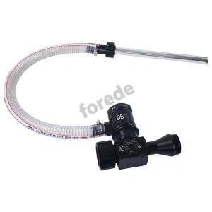 Ejecteur en mousse portable pour inducteur en ligne