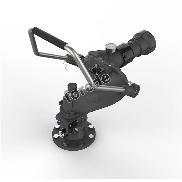 Fire Water Monitor With Lever Control