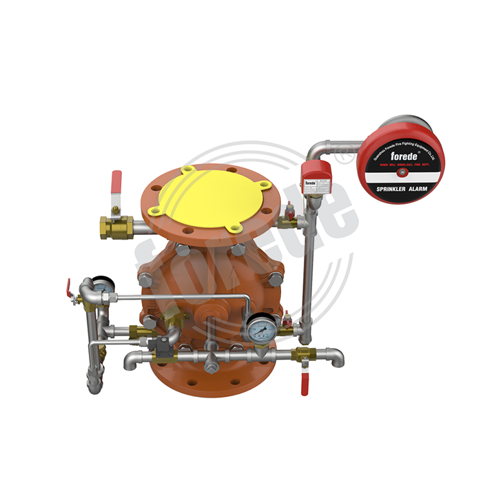Flanged Deluge Valve With Galvanized Pipe suppliers