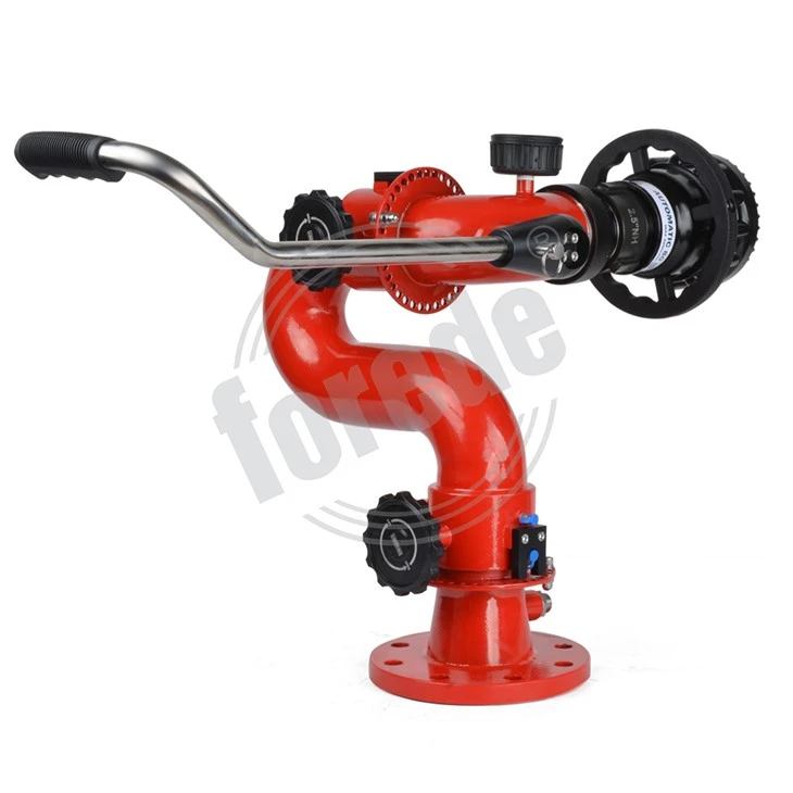 Stainless Steel Lever Control Fire Water Monitor factory