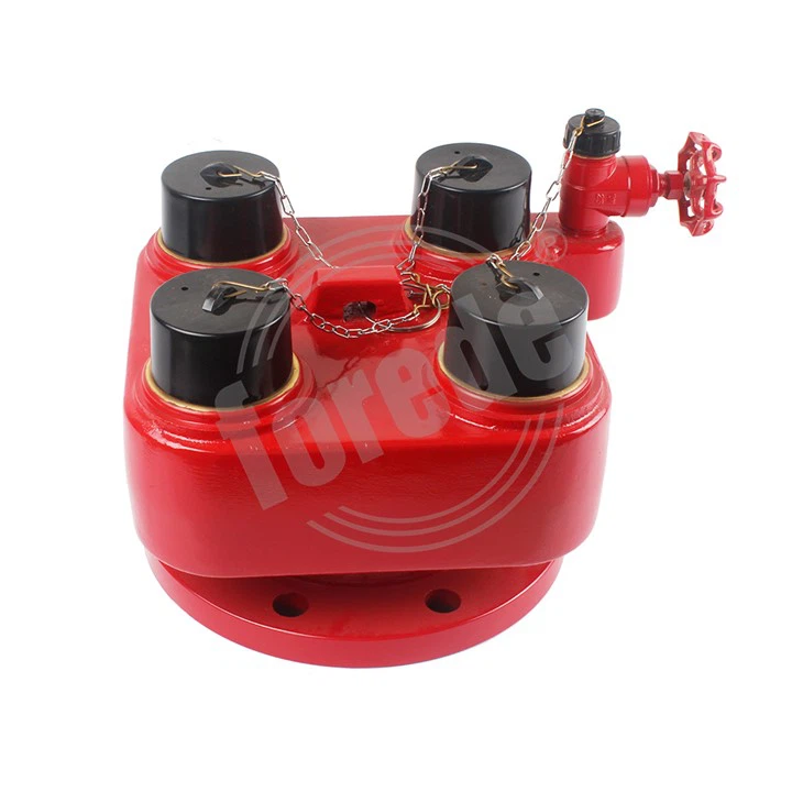 4-Way Fire Breeching Inlet