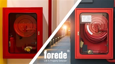 Description du dévidoir de tuyau d'incendie