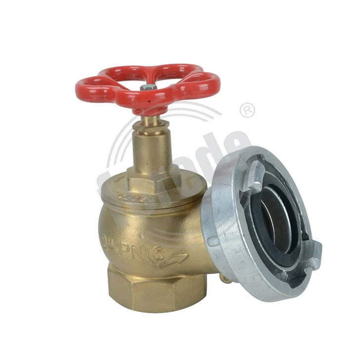 Oblique Angle Landing Valve