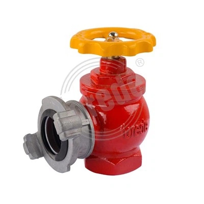 Valve à angle droit d'incendie