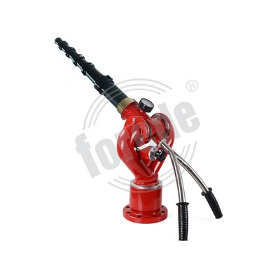 Moniteur d'incendie en acier inoxydable avec commande de barre