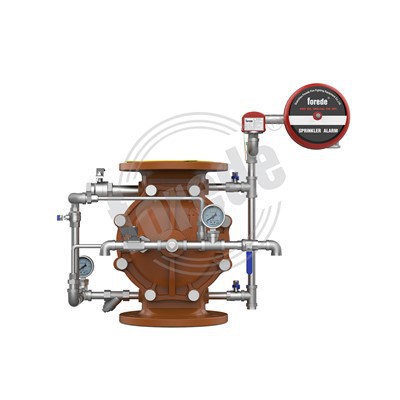 Vanne déluge à diaphragme Forede FRD-DV1 pour système de gicleurs d'incendie